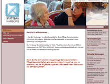 Tablet Screenshot of koordinationsstelle-pflege-wgs-hamburg.de